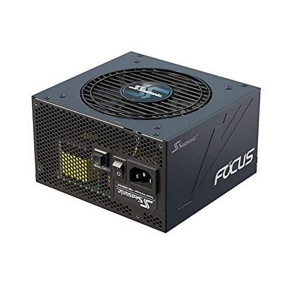 Seasonic FOCUS GX-650, 650W 80+ Gold, Full-Modular, Fan Control in Fanless, Silent, and Cooling Mode, Perfect Power Supply for Gaming and Various Application, SSR-650FX.