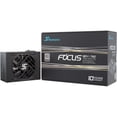 thumbnail image 1 of Seasonic FOCUS SPX-750, 750W 80+ Platinum, Full-Modular, SFX Form Factor, Low Noise, Premium Japanese Capacitor, 10 Year Warranty, Nvidia RTX 30/40 Super, AMD GPU Compatible, Ref# SSR-750SPX, 1 of 10