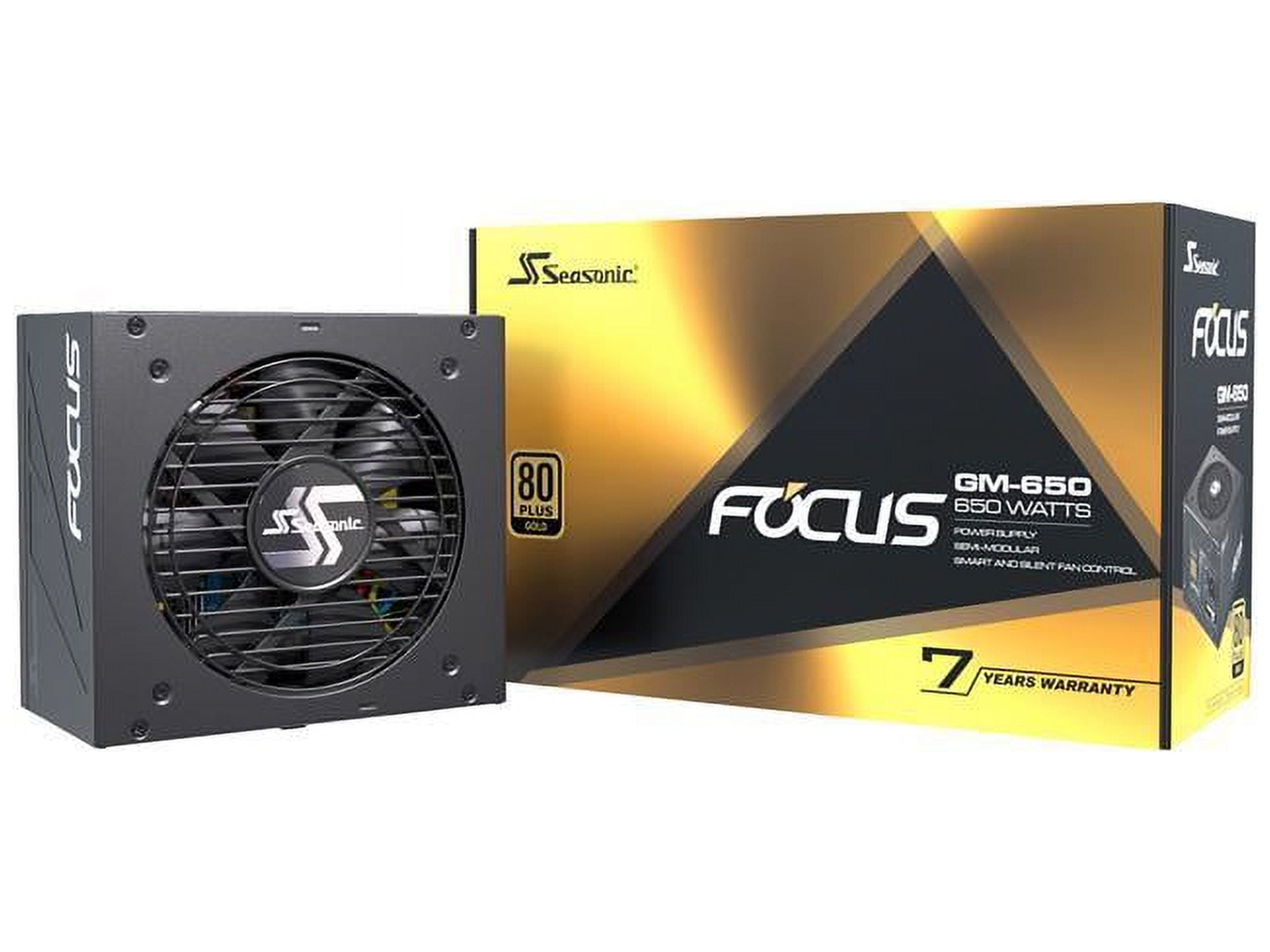 【極美品・付属品完備】Seasonic FOCUS PLUS 650 Gold Seasonic Focus Plus Gold 650W ATX 2.4 | Preisvergleich Geizhals