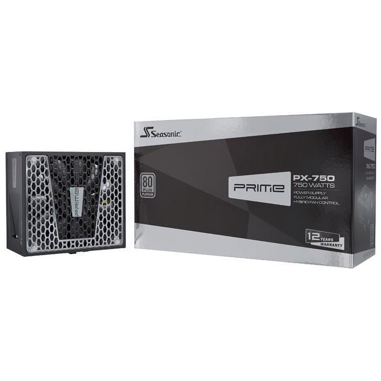 Seasonic PRIME PX-750, 750W 80+ Platinum, ATX Form Factor, Full