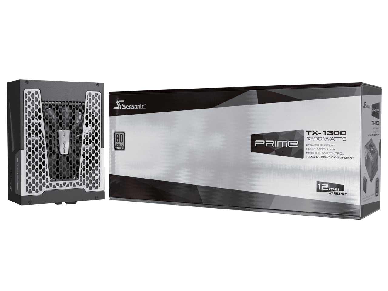 Seasonic PRIME TX-1300, 1300W 80+ Titanium, ATX 3.0 & PCIe