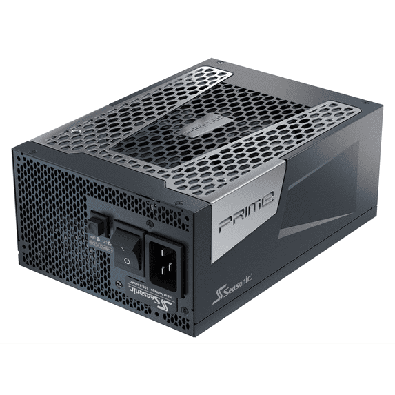 Seasonic PRIME TX 1300W Power Supply ATX 3.1 PCIe 5.1 (12V-2x6) Cybenetics Titanium A++ Fully Modular RTX 5090 AMD RX 9000 Ready AI Workstation