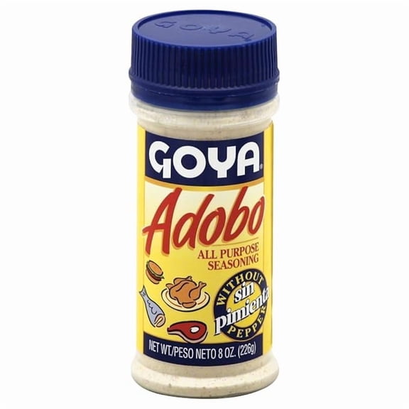 Seasoning Adobo Pepper, 8 oz, Blue Cap