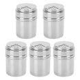 thumbnail image 1 of Seasoning Bottle, Spice Bottles Set, With Top Rotatable Seasoning Shaker 5PCS For Storing Barbecue Seasoning Salt Pepper And More Kitchen Gadget BBQ Tool, 1 of 8