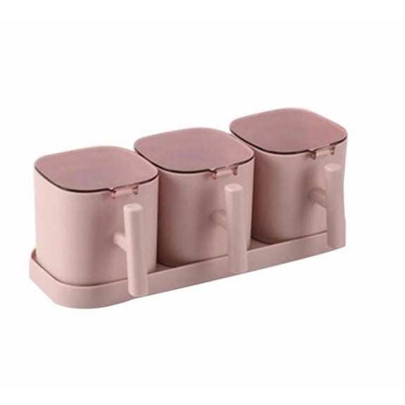 Seasoning Box set, Kitchen Salt Shaker, Household Seasoning Box Storage Box