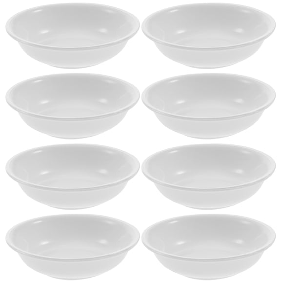 UEETEK Seasoning Dish Condiment Tray Plastic 30pcs White