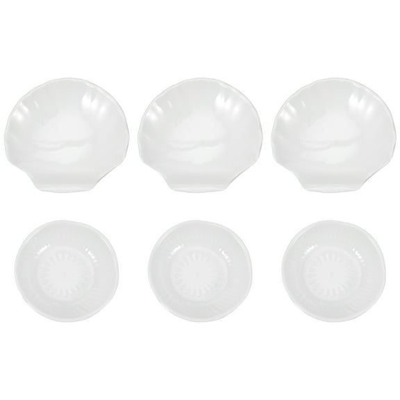 REOFLYUP Small Plate 6Pcs 4x3.9x0.8in