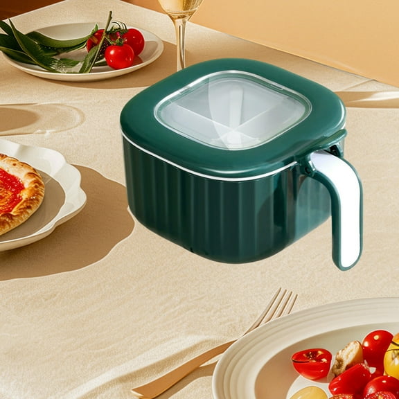 Seasoning Jar Glass Shaker, Kitchen Seasoning Bottle, Crystal Glass, Easy Dispensing, Modern Aesthetic, Home Cooks, Cooking Companion, Salt Pepper Sugar TOPLIU