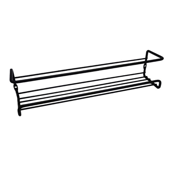 Seasoning Rack Hanging Shelf Spice Jar Storage Kitchen Organizer Wall-Mounted