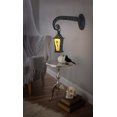 thumbnail image 1 of Seasons 16 in The Nightmare Before Christmas Light-Up Jack Skellington Lantern Tabletop Decoration - Black, 1 of 2