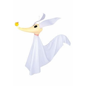 Seasons 3 ft The Nightmare Before Christmas Light-Up Zero Hanging Decoration with Sound - White