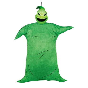 Seasons 4.5 ft The Nightmare Before Christmas Light-Up Oogie Boogie Hanging Decoration with Sound - Green