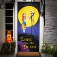 thumbnail image 1 of Seasons 6.7 ft The Nightmare Before Christmas Love You to Death Wall Hanging Decoration - Black, 1 of 3