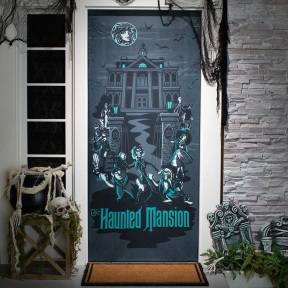 Seasons 6.7 ft Disney's The Haunted Mansion Halloween Door Decoration - Blue