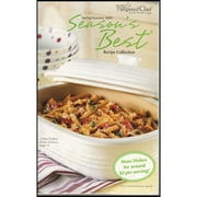 Seasons Best Recipe Collection Spring/Summer 2009 The Pampered Chef Small Format Staple Bound Booklet