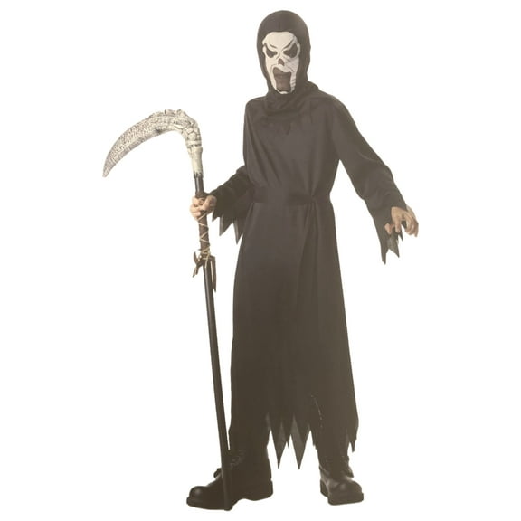Seasons Boys Ghostly Ghoul Costume Robe & Mask Large (10-12)