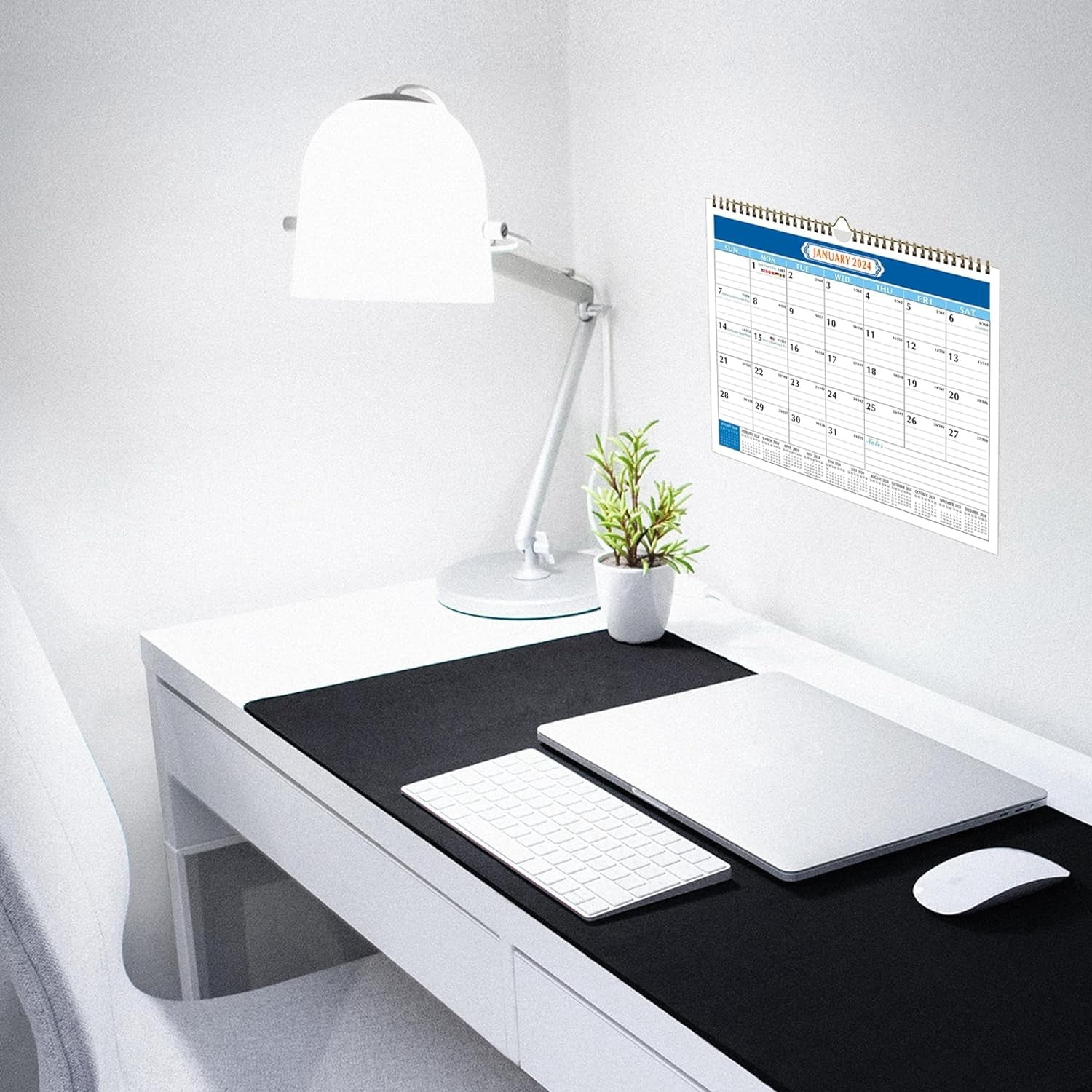 Seasons Calendar 2024 Yearly Wall Calendar -2024 Blending Traditional ...