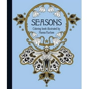 HANNA KARLZON Seasons Coloring Book : Published in Sweden as "Tidevarv" (Hardcover)