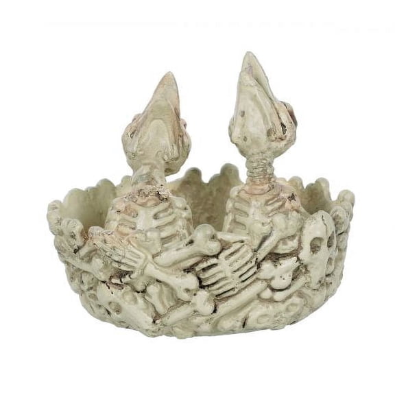 Seasons Crazy Bone Nest 6 Inch - Bone Color