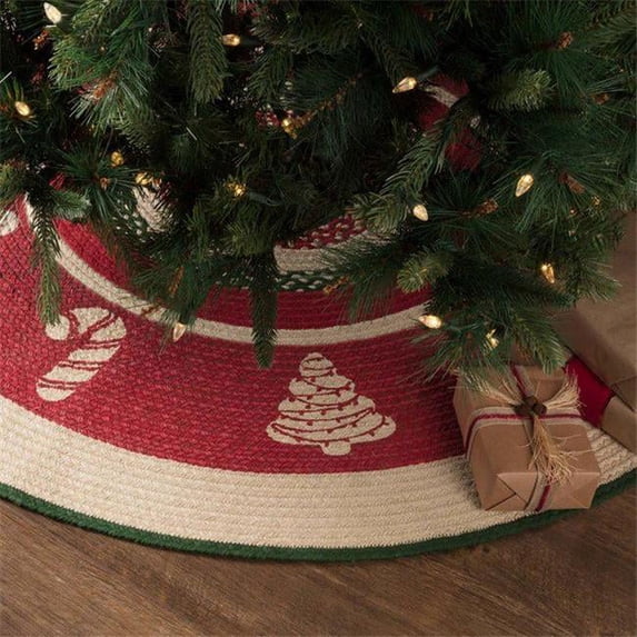 Seasons Crest 42405 55 in. Christmas Cookies Tree Skirt
