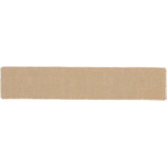Seasons Crest 42552 13 x 72 in. Jute Burlap Natural Runner
