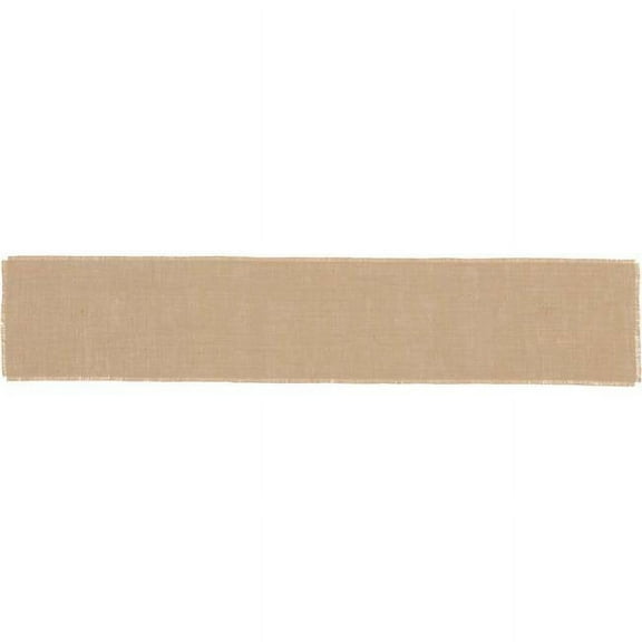 Seasons Crest 42552 13 x 72 in. Jute Burlap Natural Runner