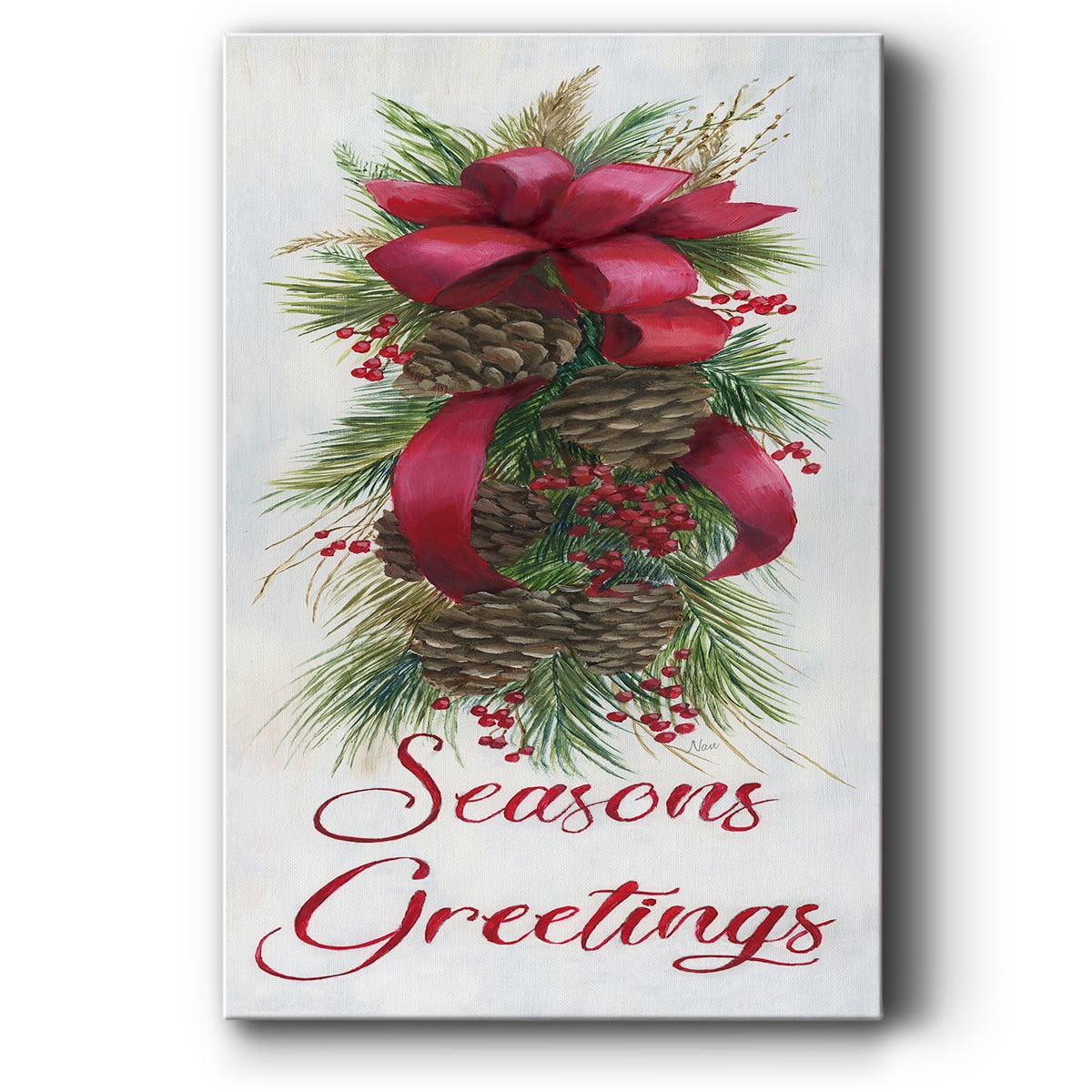 Seasons Greetings- Gallery Wrapped Canvas