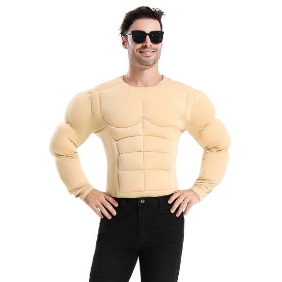 Seasons Men's Muscle Suit Halloween Costume, Adult Size, Funny Dress Up