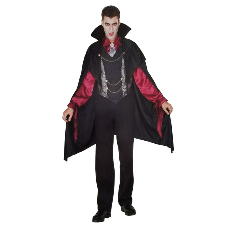 Vampire costumes and Draculas of Halloween