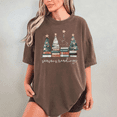 thumbnail image 1 of Seasons Readings Comfort Color Shirt, Christmas Book Lover Tee, Festive Xmas Gift for Readers, 1 of 5