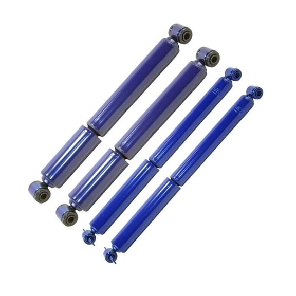 Shock Absorber and Strut Assemblies Set of 4 Loop Lower Mount Style-Mount Type with Bushing( -Design for Olds,for Isuzu,for GMC,for Chevy