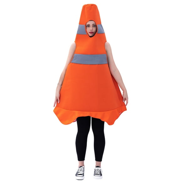Seasons Women Construction Cone Costume,One Size Fits Most