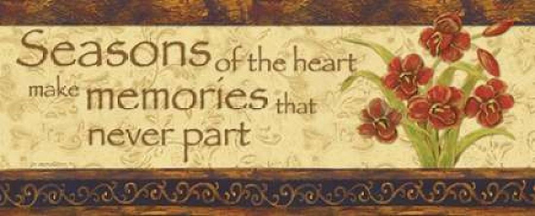 Seasons of the Heart Canvas Art - Jo Moulton (10 x 20)
