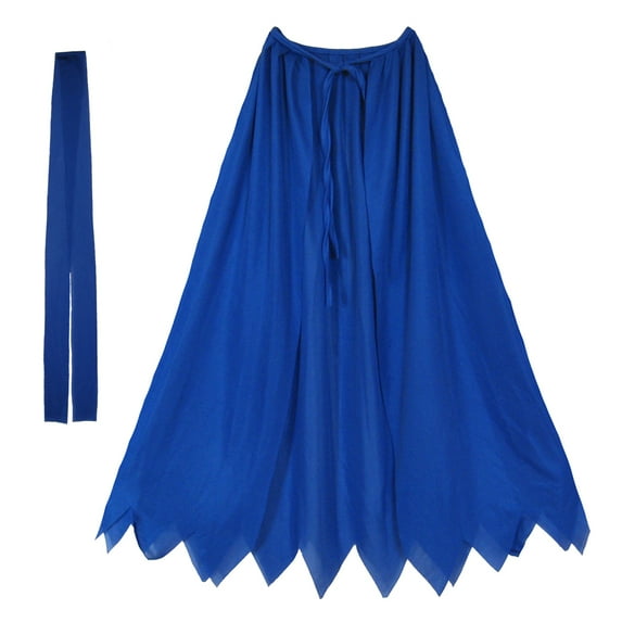 SeasonsTrading 32" Blue Superhero Cape Set Costume Accessory