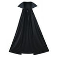 thumbnail image 1 of SeasonsTrading 40" Black Cape with Stand-Up Collar - Superhero Vampire Costume, 1 of 2