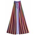thumbnail image 1 of SeasonsTrading 48" Adult Rainbow Cape - Superhero Fantasy Pride Costume Party, 1 of 1