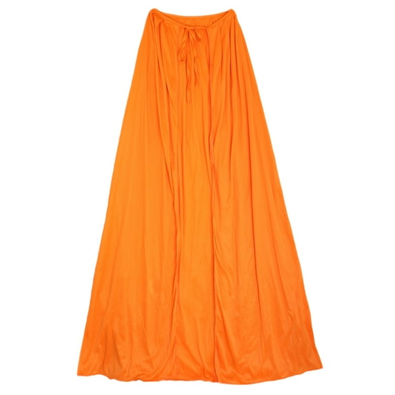 SeasonsTrading 48" Orange Cape Halloween Costume Accessory