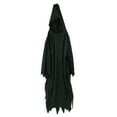thumbnail image 1 of SeasonsTrading Black Hooded Robe Costume for Adults with Open Sides, One Size Fits Most, 1 of 1