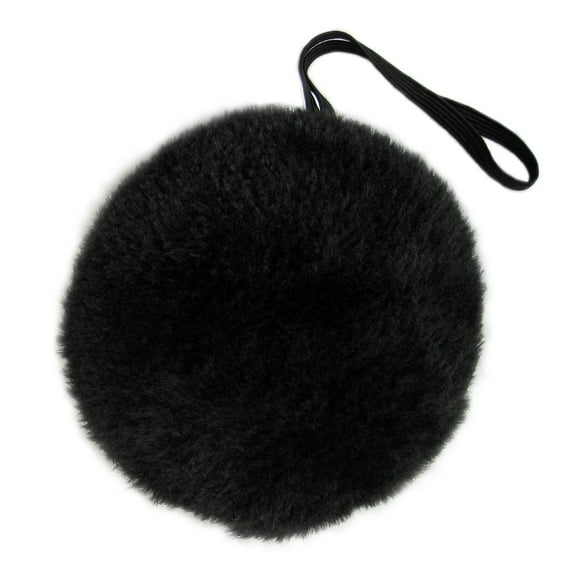 SeasonsTrading Black Plush Bunny Tail - Halloween Bear Easter Rabbit Costume Novelty