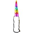 thumbnail image 1 of SeasonsTrading Imagine-Fly Shiny Rainbow Unicorn Horn Headband - Fun Birthday Party Favor, 1 of 3