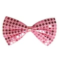 thumbnail image 1 of SeasonsTrading Pink Sequin Bow Tie Costume Party Accessory, 1 of 2
