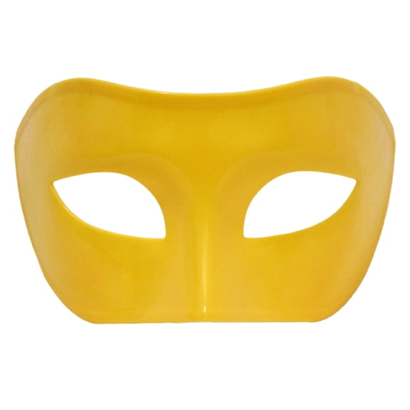 SeasonsTrading Yellow Venetian Masquerade Mask - Mardi Gras Prom Party