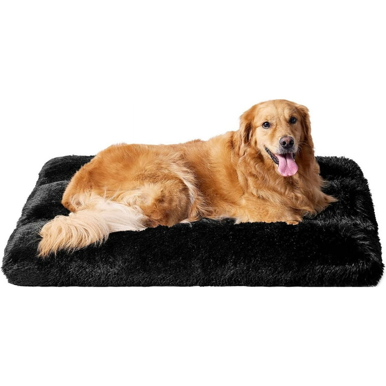 Seasonwood Orthopedic Large Dog Bed Waterproof Washable Anti Slip 44 30 Black Walmart