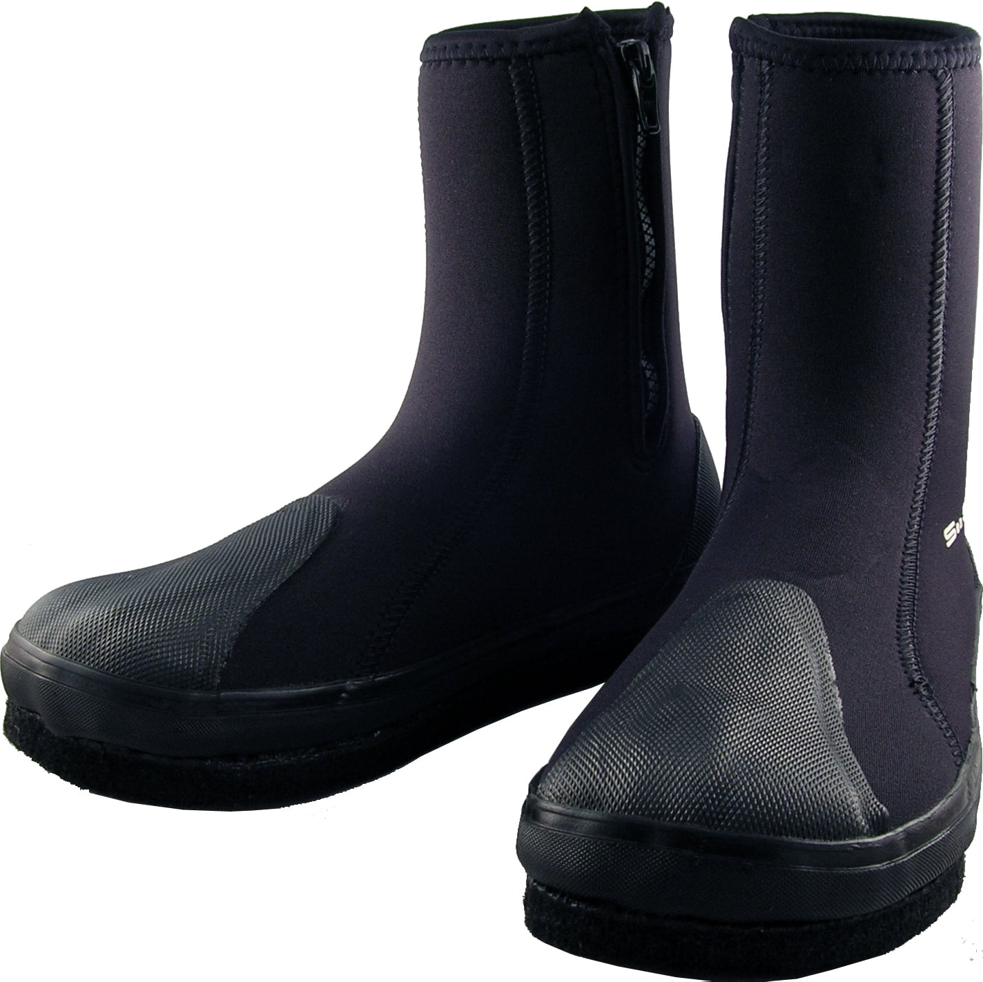 Seasport Neoprene Tabi Wetsuit Booties with Zipper, Size 11