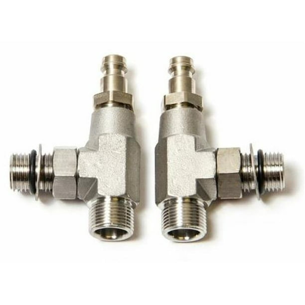 Seastar HF6002 Horizontal ORB Hydraulic Hose Fittings 1 Pair