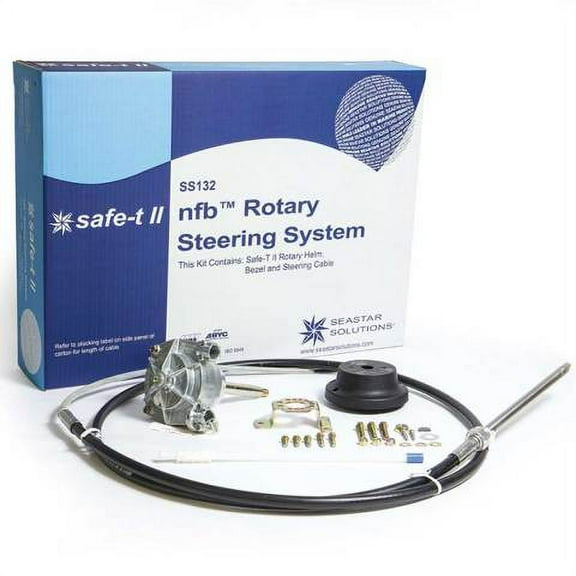 Seastar Marine Boat Steering System SS13218 | NFB Safe-T II 18 FT (Kit)