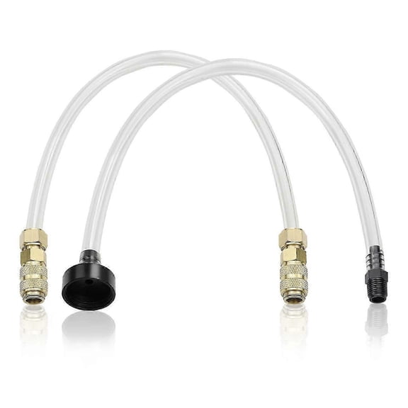 Seastar Marine Professional Bleed Kit with Rust-Free Quick Connect Fill Tube and Hydraulic Steering System