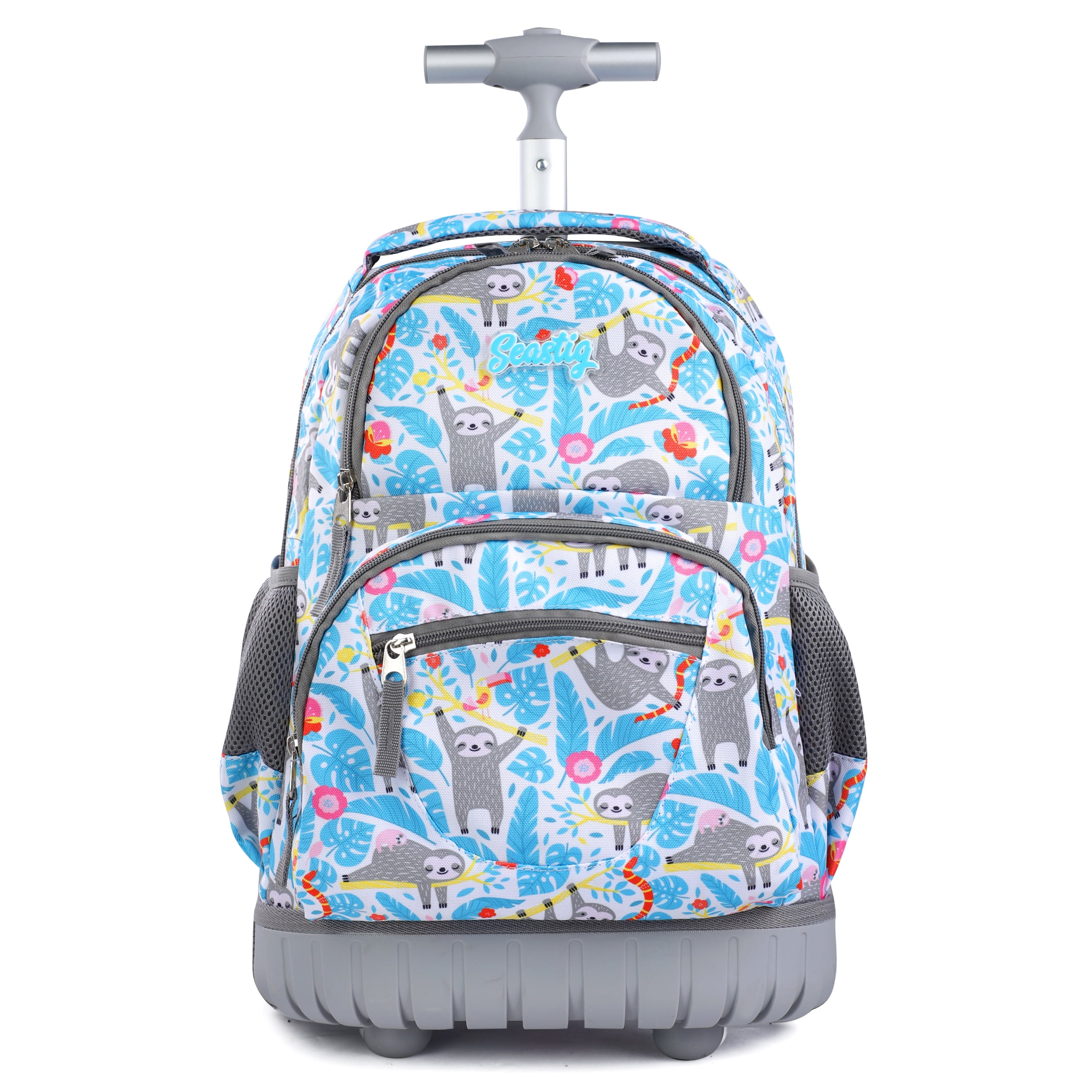 Seastig Rolling Backpack 16 Inch School College Travel Carry on Backpack Boys Girls Walmart Business Supplies