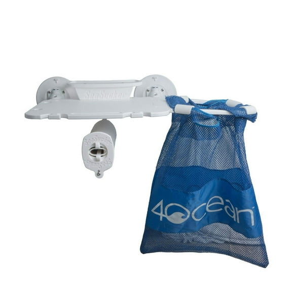 Seasucker SM9100W RV Kitchen Station Base Set, White
