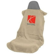 Seat Armour Front Car Seat Cover For Saturn - Tan Terry Cloth SA100SATT